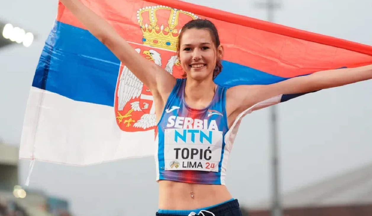 Angelina Topic high jump U20