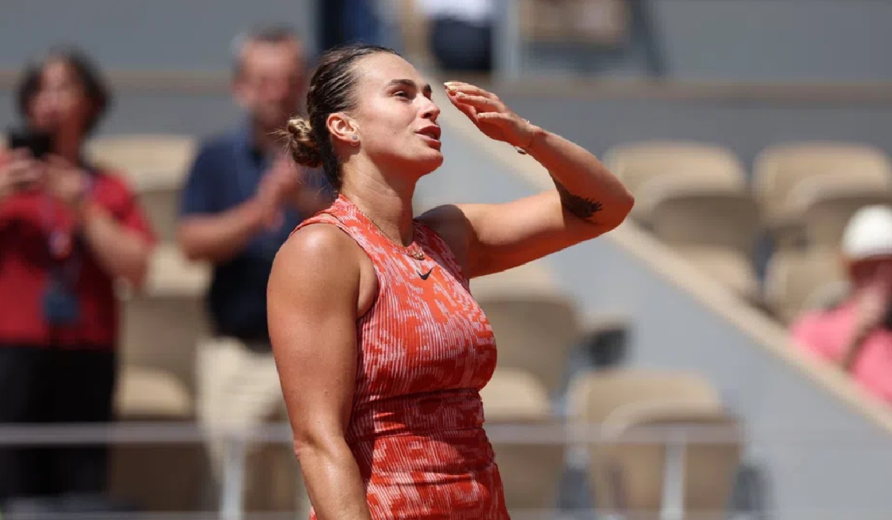 Aryna Sabalenka French Open win