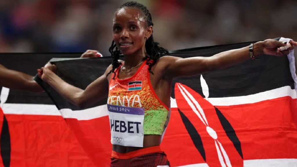 Beatrice Chebet Won The 5,000m Gold At The Paris 2024 Olympics - Femi ...