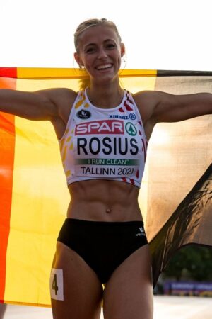 Belgian athlete Rani Rosius