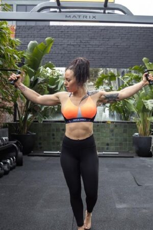 Cherneka Johnson workout