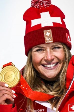 Corinne Suter Olympic gold