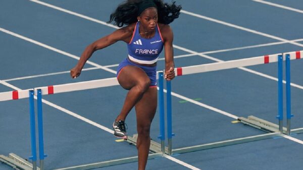 Cyrena Samba-Mayela 100m hurdles