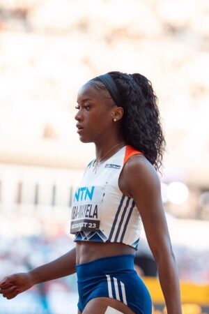 Cyrena Samba-Mayela athlete