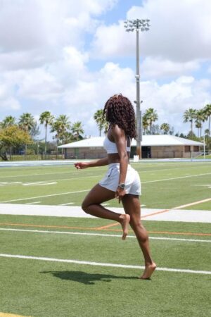Cyrena Samba-Mayela hot athletics babe