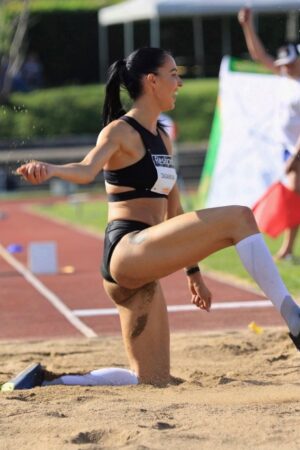 Diana Zagainova hot athletics