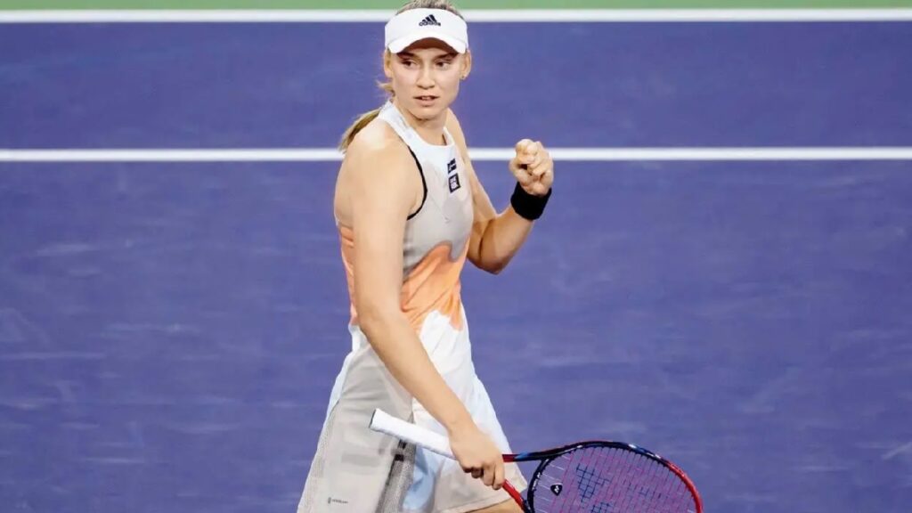 Elena Rybakina Won The Title At The Wta Indian Wells Open Femi