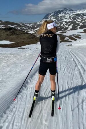 Emilie Fleten hot cross-counrty skier