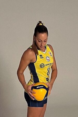 Enrica Merlo hot volleyball