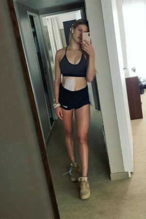 Eugenie Bouchard hot selfie