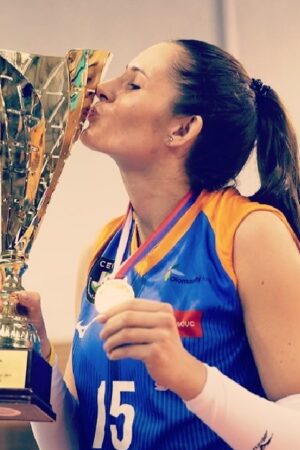 Eva Hodanova volleyball champion