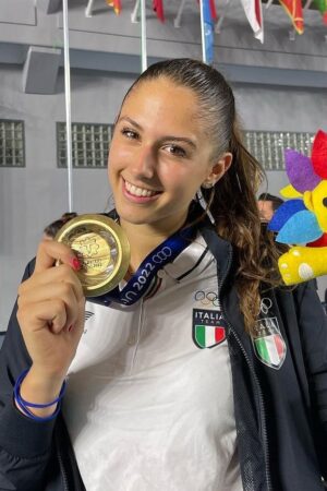 Giorgia Frosini gold medal