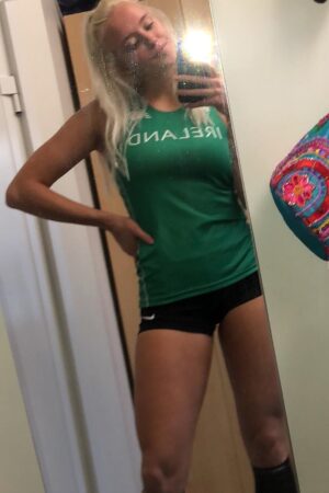 Irish athlete Ellie McCartney