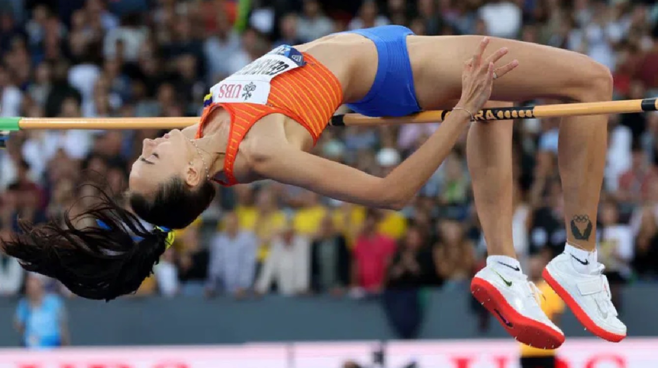 Iryna Gerashchenko win high jump