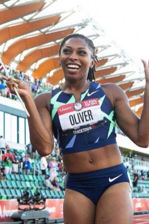 Javianne Oliver track and field