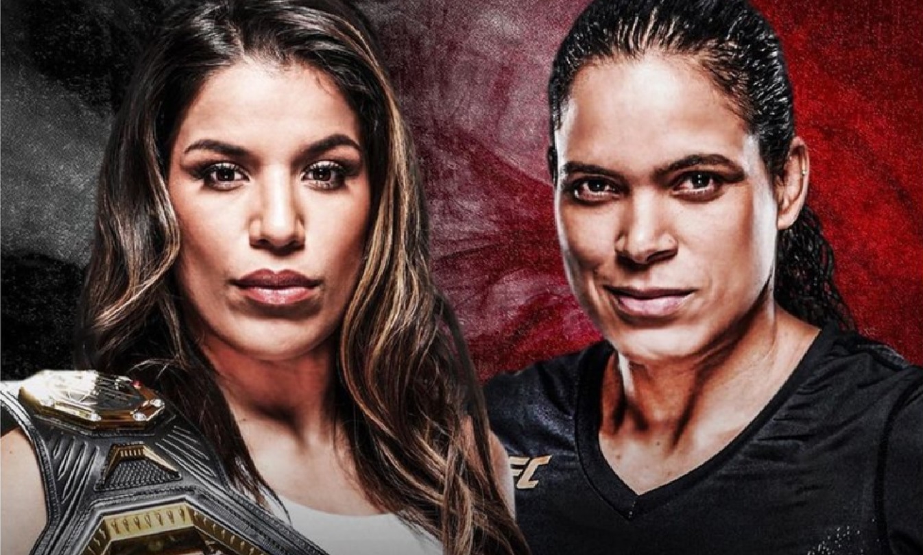 Julianna Pena and Amanda Nunes