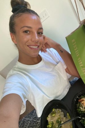 Mallory Pugh hot selfie