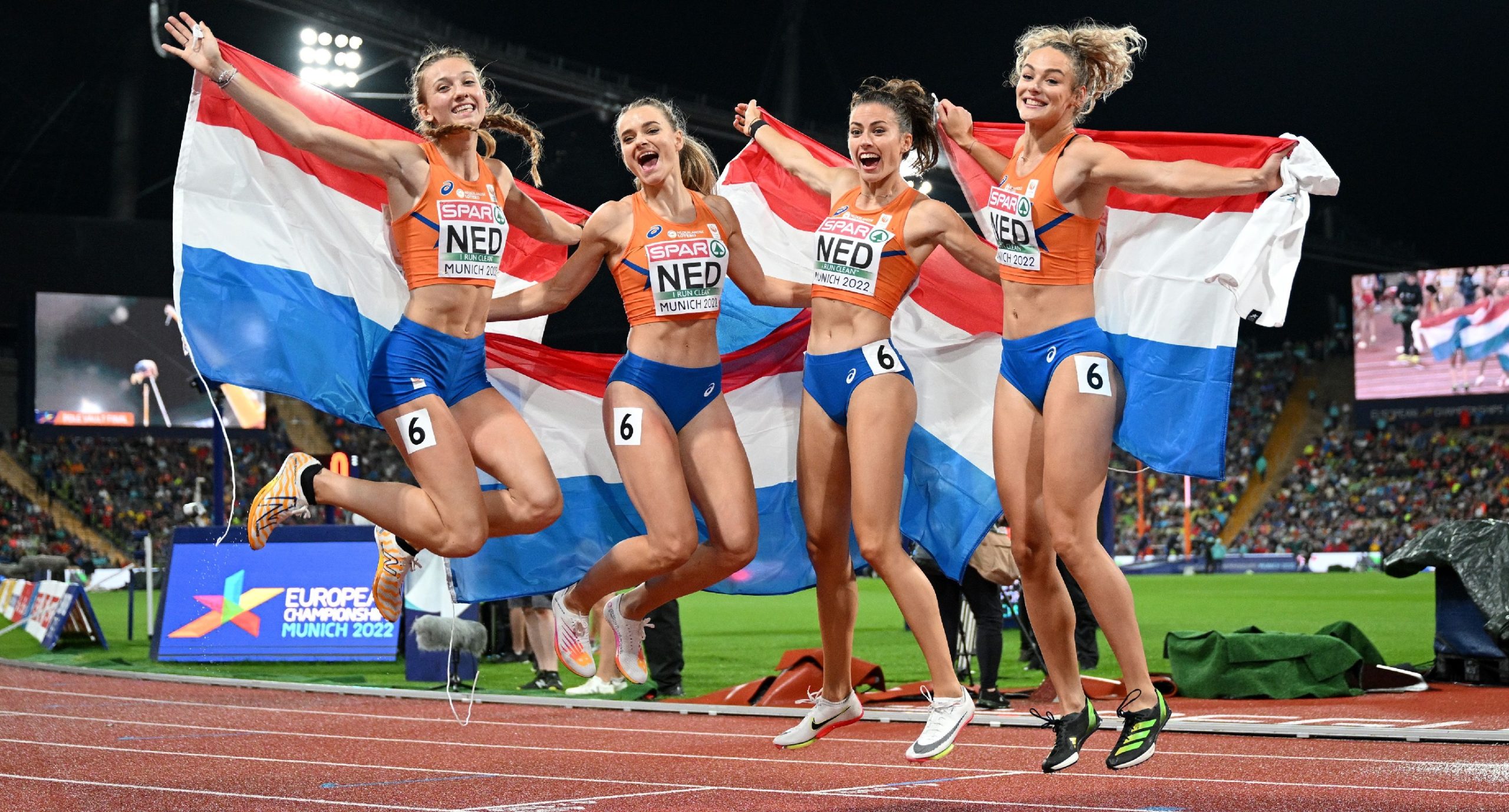 Netherlands 4x200m relay