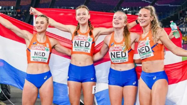 Netherlands 4x400m relay