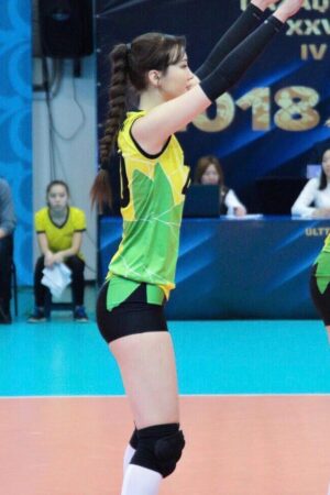 Sabina Altynbekova hot volleyball girl