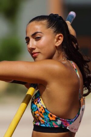 Sana Grillo pole vault athlete