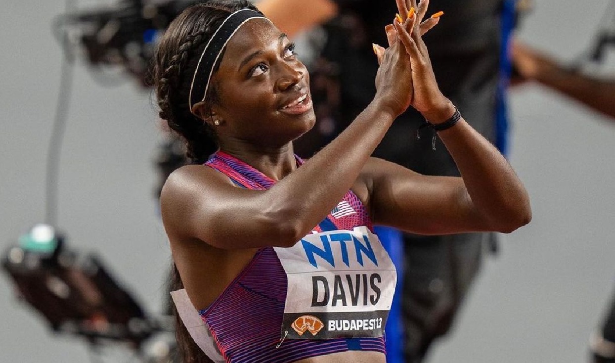 Tamari Davis 100m gold