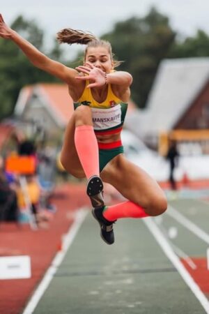 Vaida Padimanskaite athletics