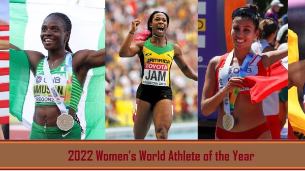 2022 Womens World Athlete of the Year