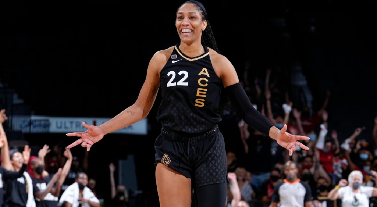 Aja Wilson Las Vegas Aces