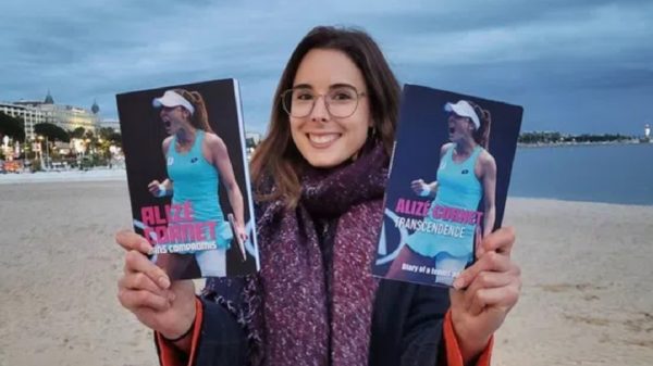 Alize Cornet novel