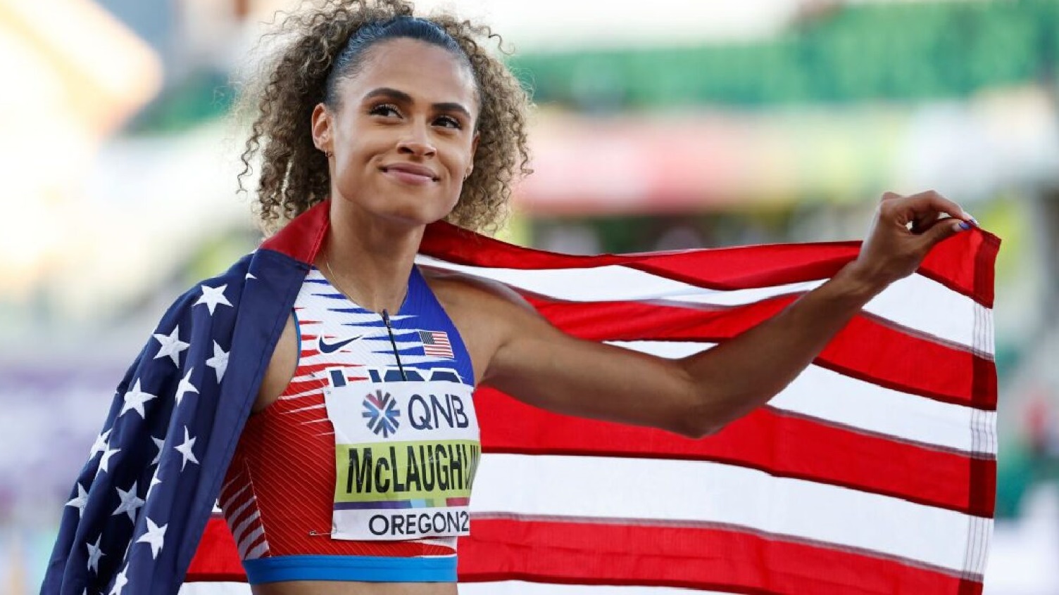 American athlete Sydney McLaughlin-Levrone