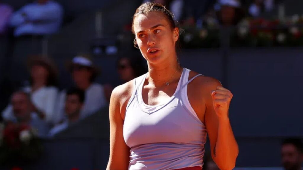 Aryna Sabalenka qualified for the third round of the WTA 1000 Miami ...