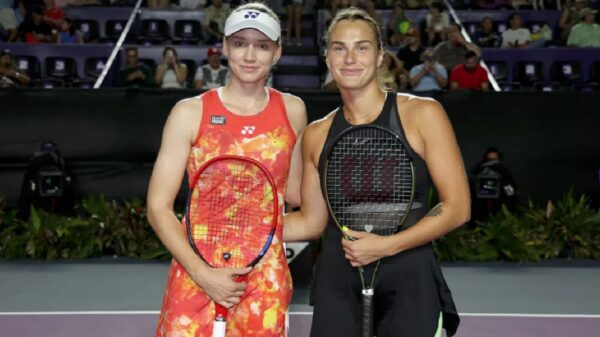 Aryna Sabalenka and Elena Rybakina