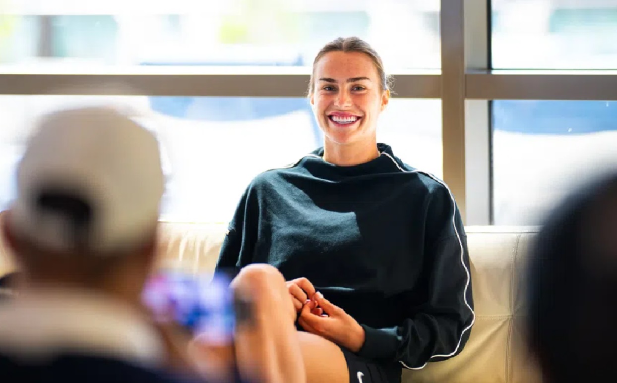 Aryna Sabalenka interview