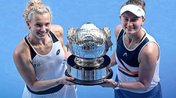 Barbora Krejcikova and Katerina Siniakova champions AO 2022