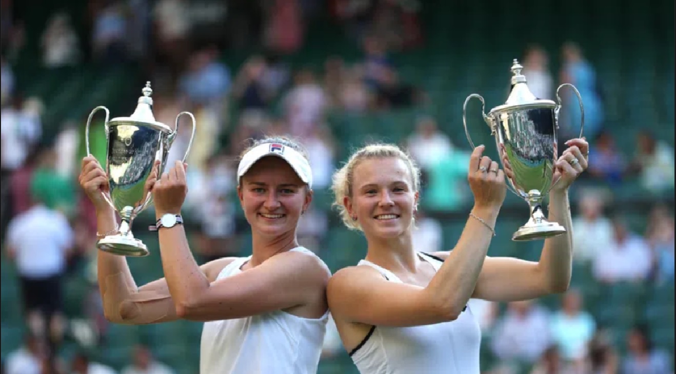 Barbora Krejcikova and Katerina Siniakova