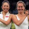 Barbora Strycova and Su-Wei Hsieh Wimbledon 2023