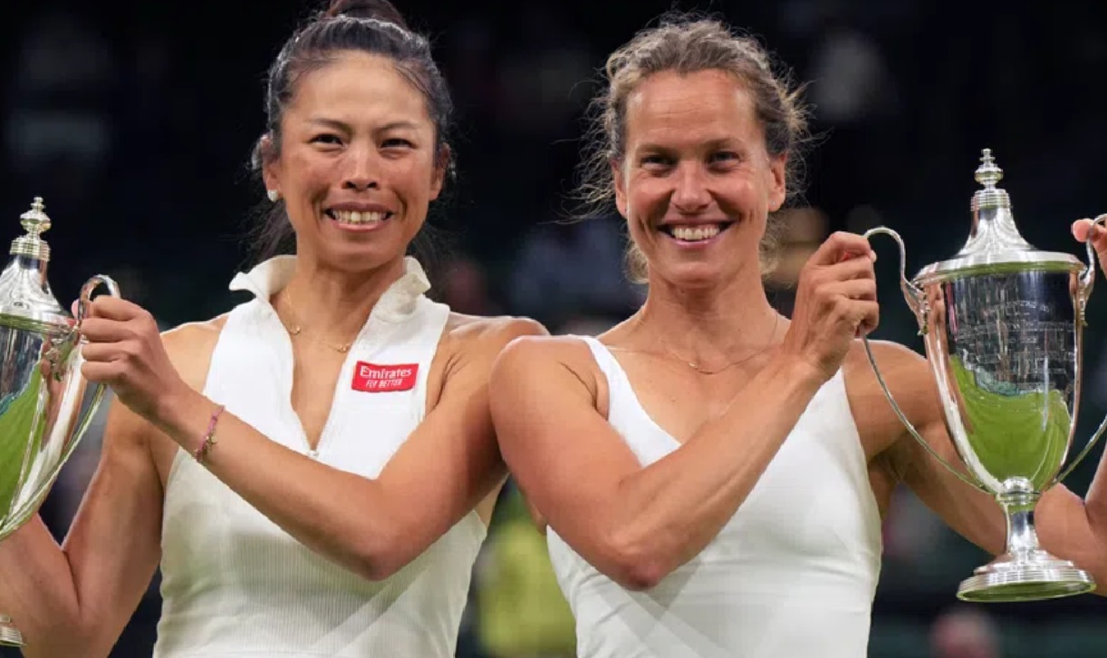 Barbora Strycova and Su-Wei Hsieh Wimbledon 2023