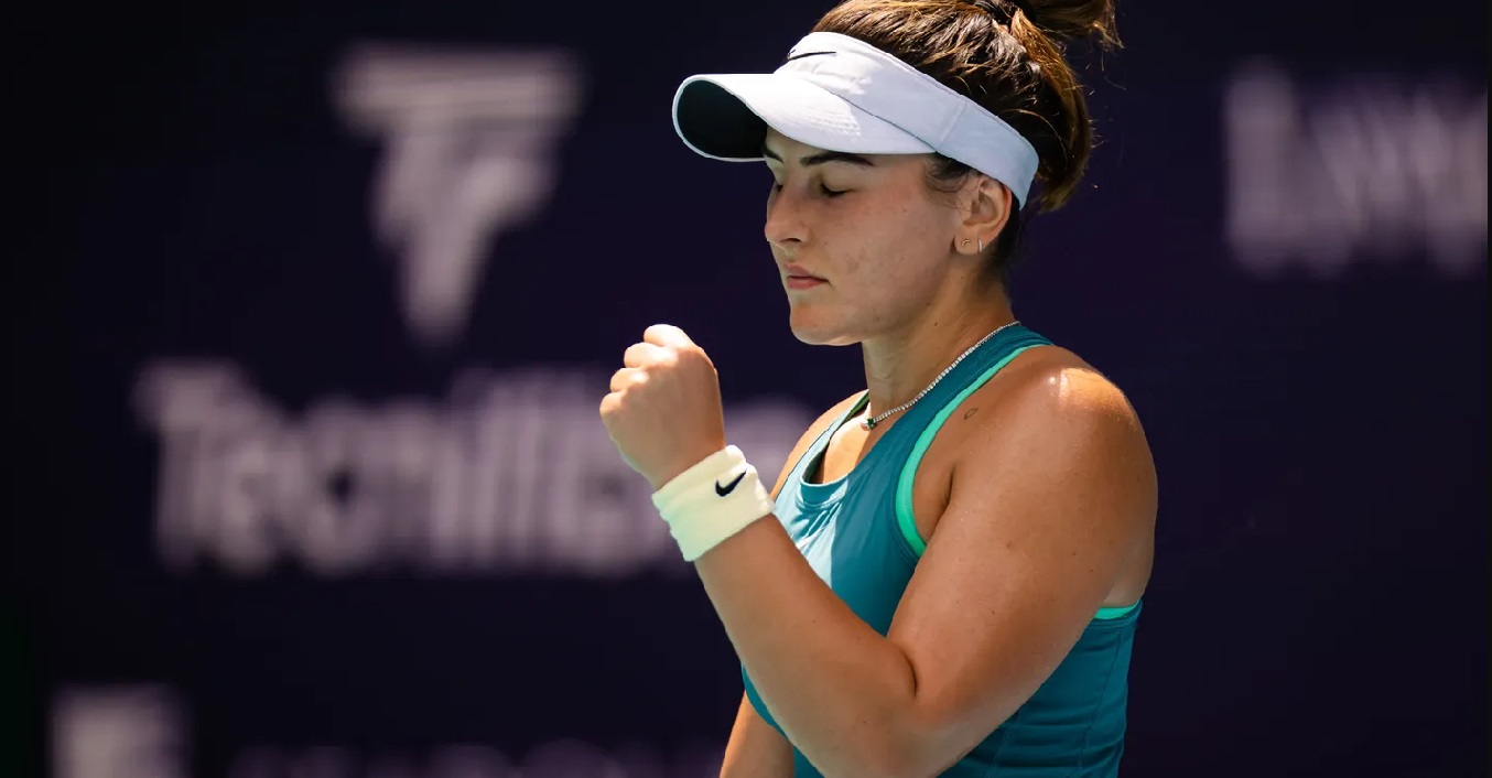 Bianca Andreescu Miami Open injury