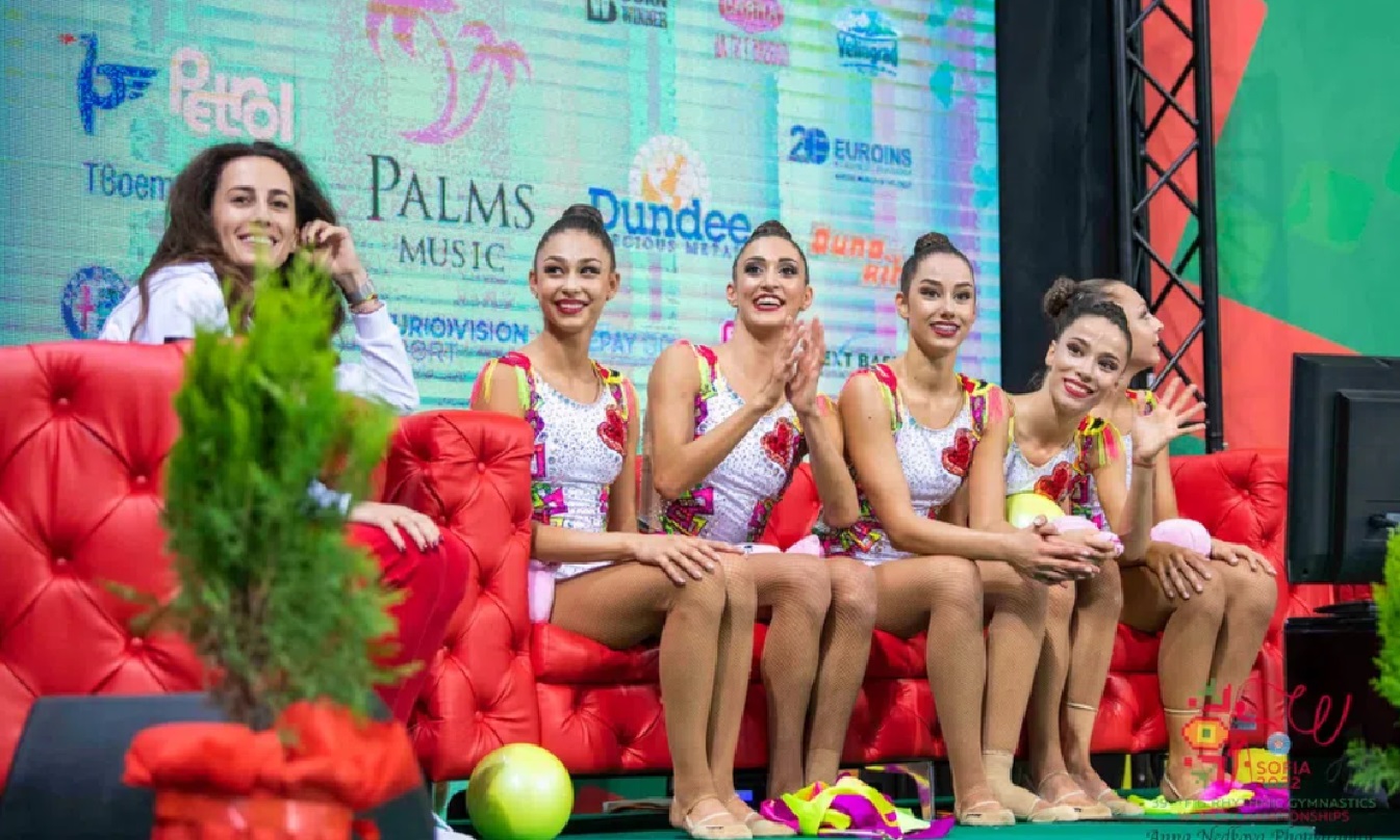 Bulgarian rhytmic gymnasts