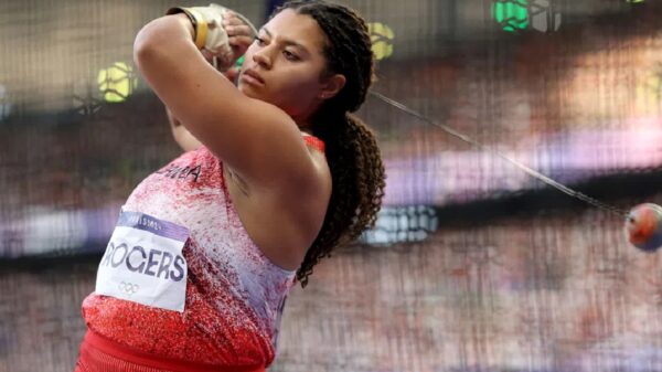 Camryn Rogers hammer throw