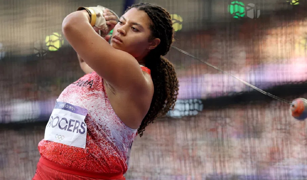 Camryn Rogers hammer throw