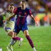 Caroline Graham Hansen Barcelona goal