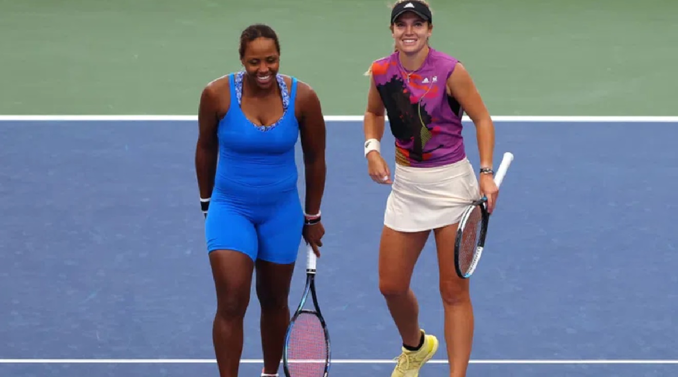 Caty McNally and Taylor Townsend