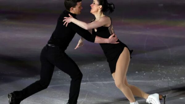 Charlene Guignard and Marco Fabbri