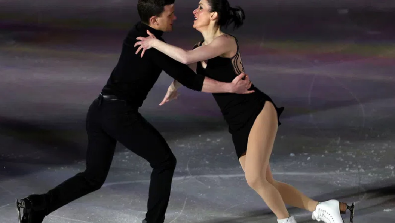 Charlene Guignard and Marco Fabbri