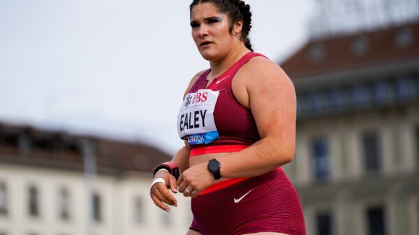 Chase Ealey shot put athlete