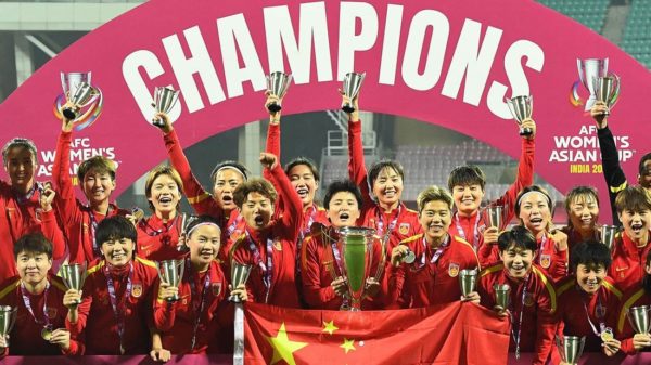 China champion Womens Asian Cup 2022