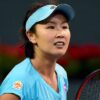 Chinese tennis player