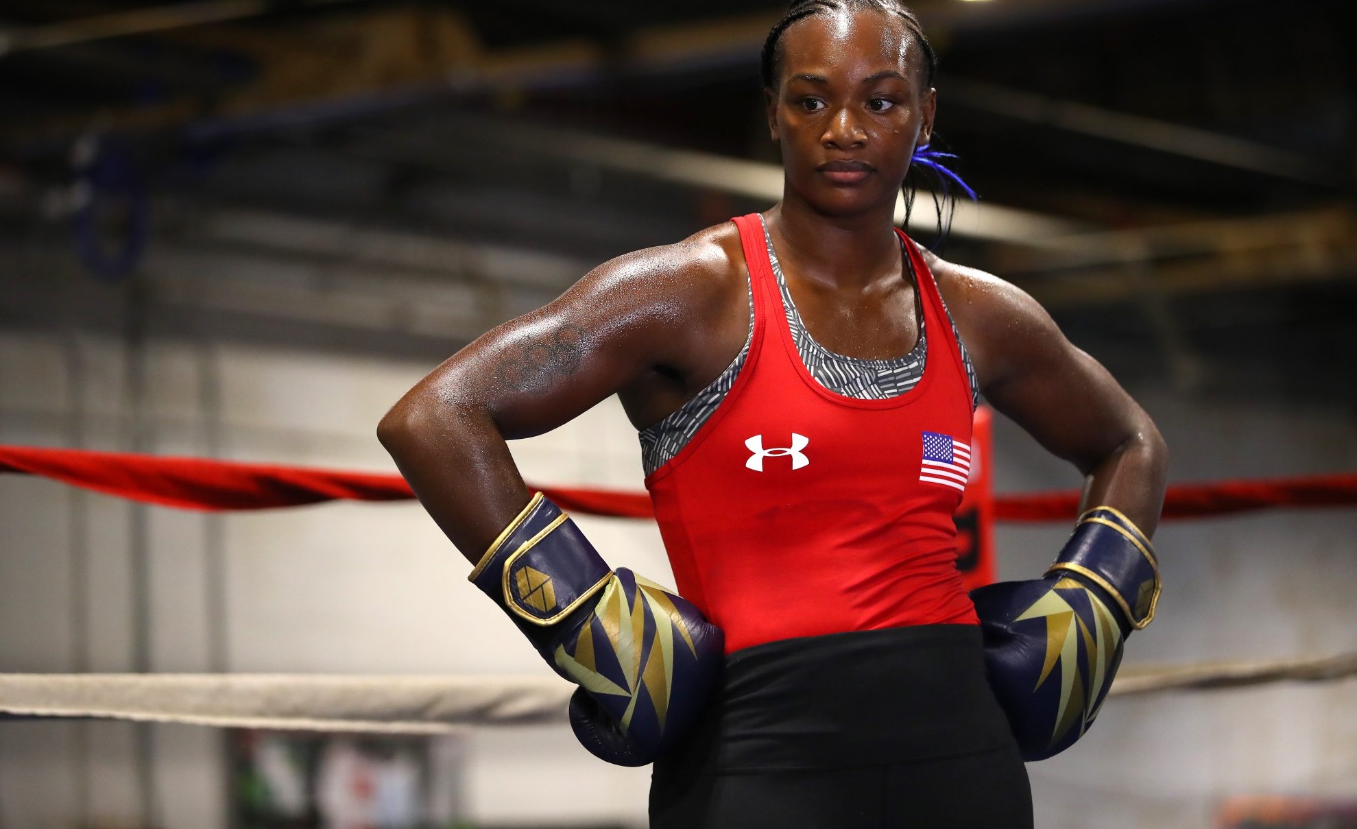 Claressa Shields boxing